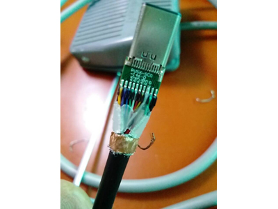 Кабель USB 3.1 с витой парой